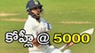 India vs Sri Lanka: Kohli 4th Fastest Indian to Reach 5,000 Test Runs