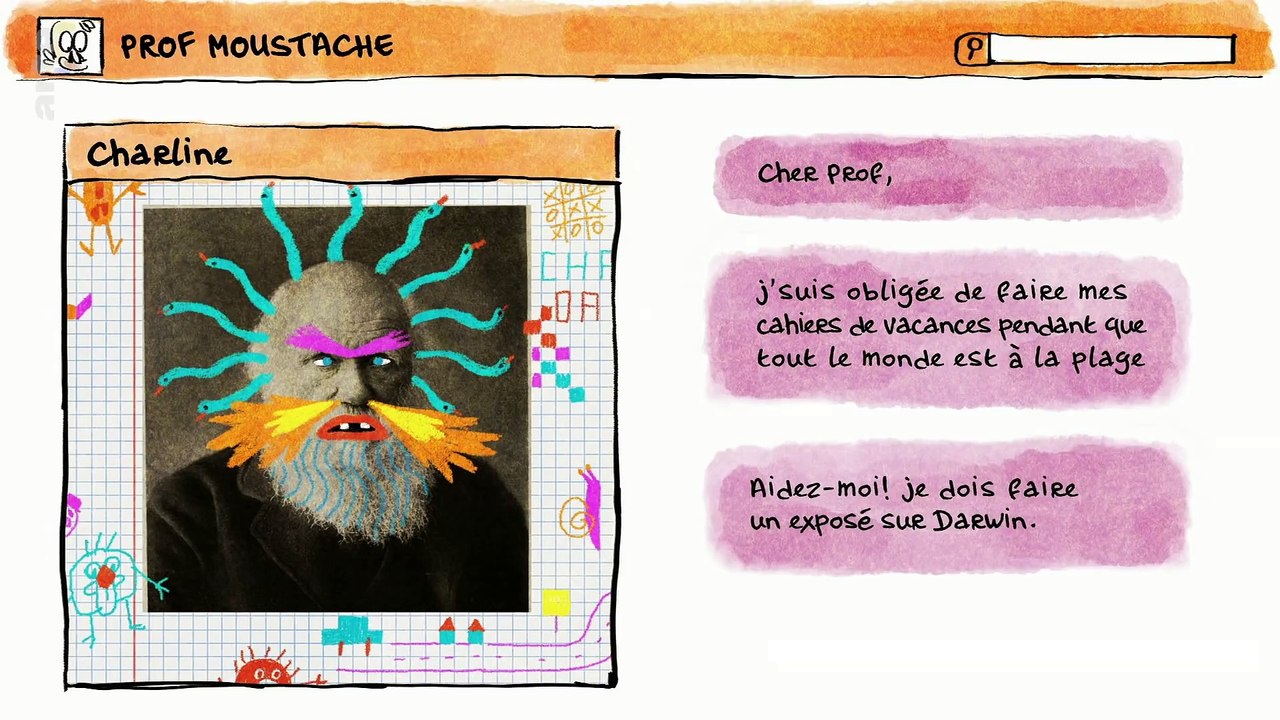 La vie de Darwin epliquée avec humour en 3mn