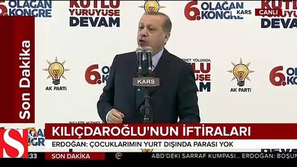 Cumhurbaşkanı Erdoğan'dan Kılıçdaroğlu'na: 1 yaşındaki torunu sigortalı yaptın