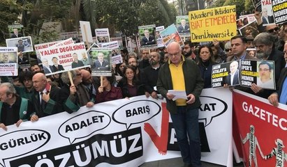 Gazeteciler yürüyüşte: Sözümüz var