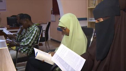 هذا الصباح-مكتبة مجانية بالصومال للتشجيع على القراءة