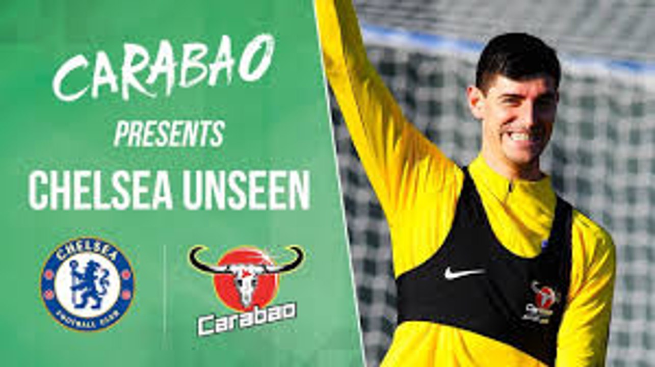 Courtois___Caballero_Vs_Shooting_Machine!_Who_Wins____Chelsea_Unseen