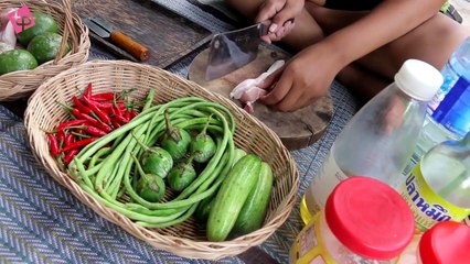 GRILLED BEEF WITH CHEESE RECIPE - ដុតប្រហុក