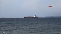 Çanakkale Hayvan Yüklü Gemi Güvenli Bölgeye Demirletildi