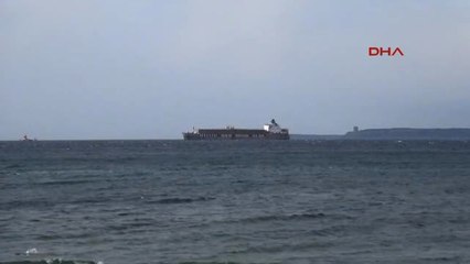 Çanakkale Hayvan Yüklü Gemi Güvenli Bölgeye Demirletildi