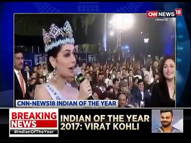 Virat Kohli Answer To Manushi Chhillar Miss World 2017