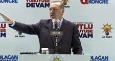 Cumhurbaşkanı Erdoğan, Sürekli Slogan Atıp Sözünü Kesen AK Gençliği Azarladı