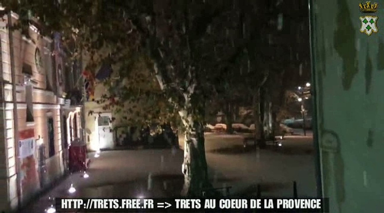 Trets sous la neige - les videos des tretsois 2 decembre 2017