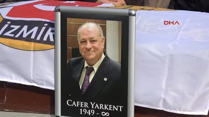 İzmir Gazeteci Cafer Yarkent'e Meslektaşlarından Son Görev