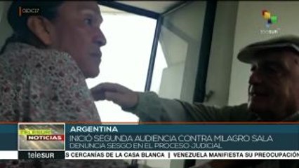 Argentina: inicia segunda audiencia contra Milagro Sala