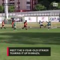 Antonio Neto, 9 ans, le nouveau surdoué du foot brésilien
