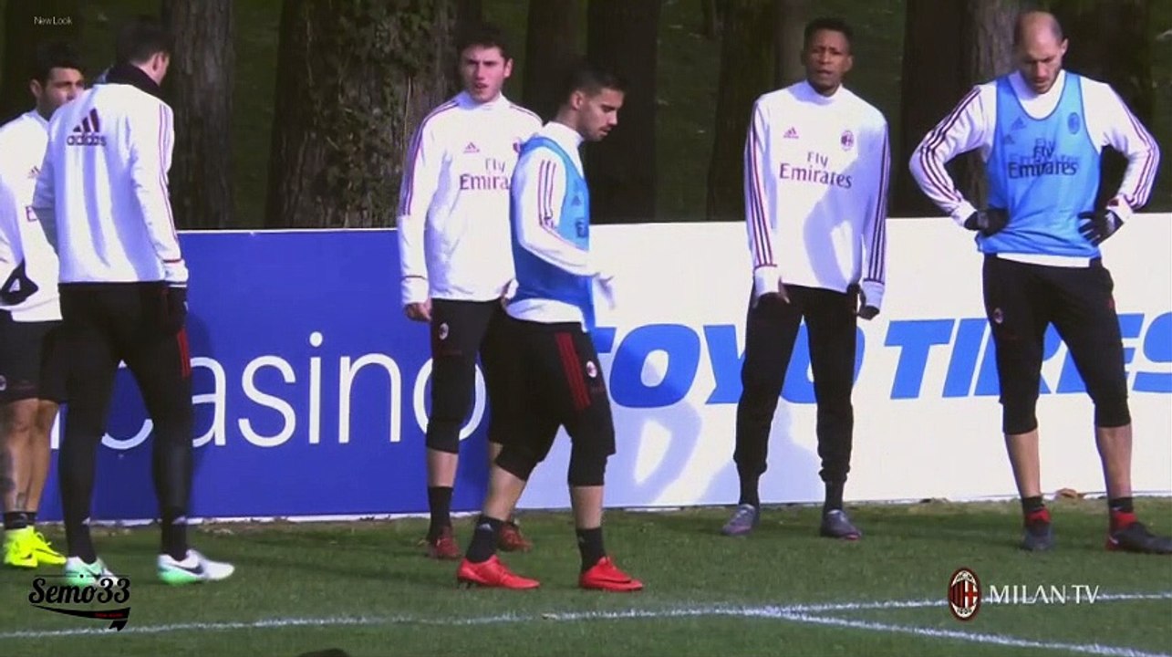 Milan training session 01-12-2017