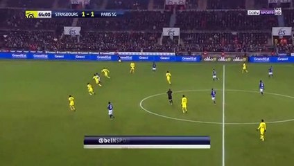 Résumé Strasbourg 2-1 PSG but Stephane Bahoken GOAL HD