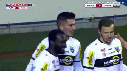 Adrian Grbic Goal HD - Altach 1 - 0 Sturm Graz - 02.12.2017 (Full Replay)