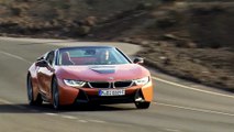 The new BMW i8 Roadster Driving Video
