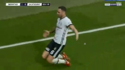 Dusko Tosic GOAL HD Besiktas 2-0 Galatasaray 02.12.2017