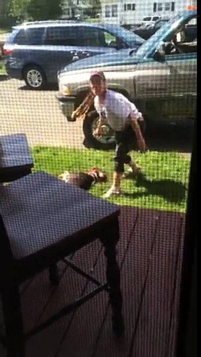 Pitbull Shot - Killed After Getting Lose - Entering Neighbors House