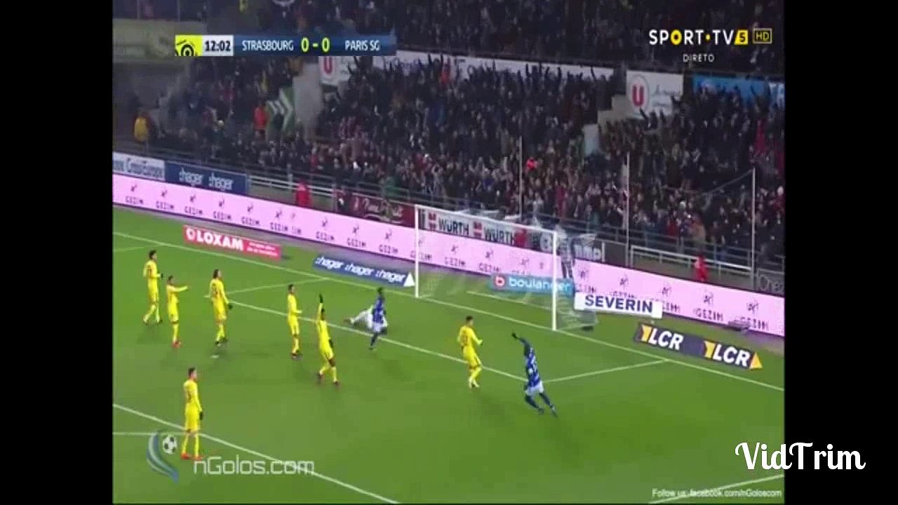 STRASBOURG 2-1 PSG -All Goals