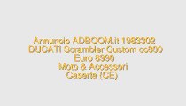 DUCATI Scrambler Custom cc800