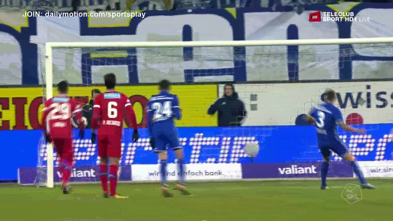 Reto Ziegler penalty Goal HD - Luzern 2 - 1 FC Sion - 02.12.2017 (Full Replay)