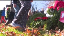 Hundreds of Wreaths Honor Fallen Troops in Gettysburg National Cemetery