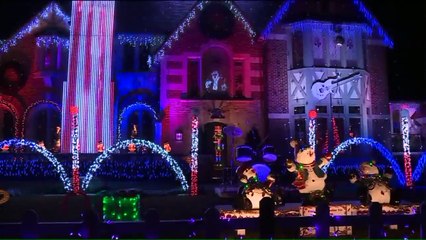 Christmas Light Display Honors Boy Battling Cancer