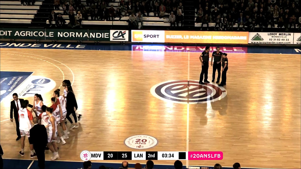 LFB 17/18 - J9 : Mondeville / Basket Landes