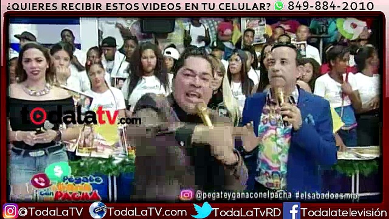 El Pachá reta a Roberto Rosario y le dice que lo demande-Pégate Y Gana Con El Pachá-Video