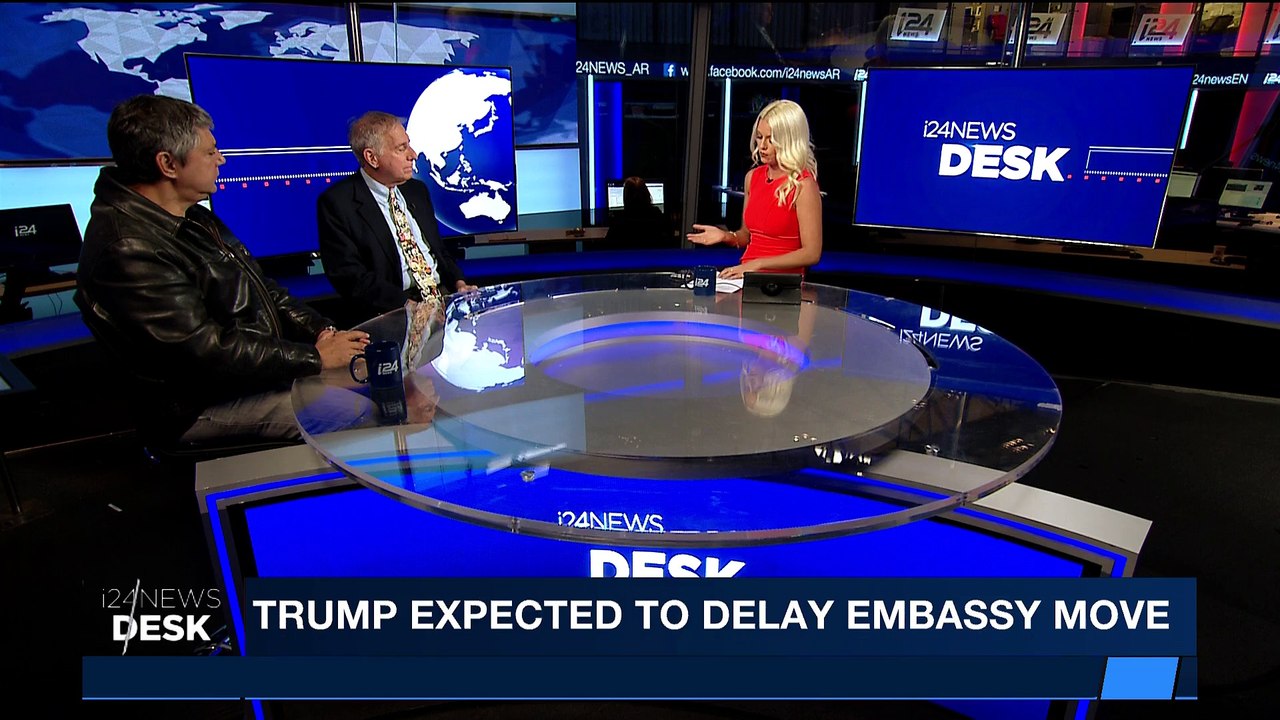 i24NEWS DESK | Trump mulls recognizing J'lem as...