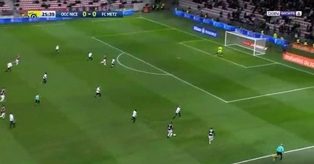 Alessane Plea GOAL Nice 1-0 Metz