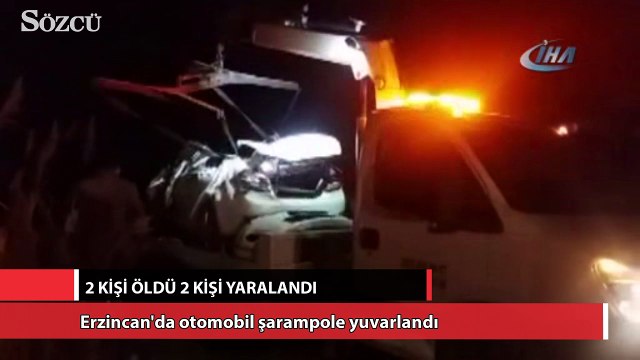 Otomobil şarampole uçtu: 2 ölü, 2 yaralı