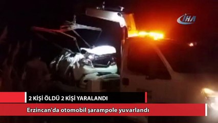 Otomobil şarampole uçtu: 2 ölü, 2 yaralı