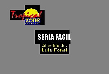 Seria Facil - Luis Fonsi (Karaoke)