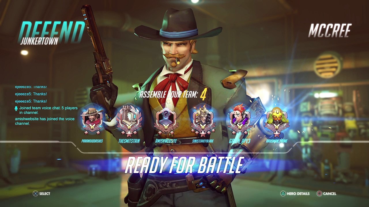 Overwatch: my mcree game