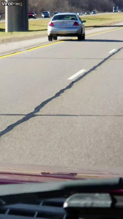 Woman Under the Influence Swerving on I-275