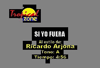 Si Yo Fuera - Ricardo Arjona (Karaoke)