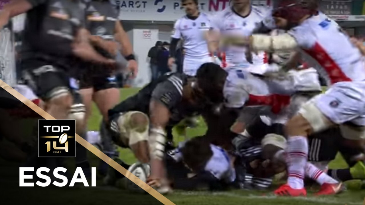 TOP 14 - Essai Jérémy GONDRAND (USO) - Brive - Oyonnax - J12 - Saison 2017/2018