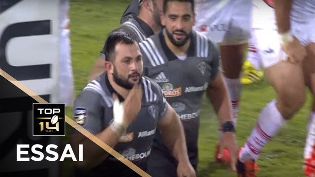 TOP 14 - Essai Karlen ASIESHVILI (CAB) - Brive - Oyonnax - J12 - Saison 2017/2018