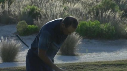 Golf - Hero World Challenge - Premier Birdie de la journée pour Tiger Woods
