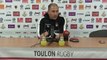 Conférence de presse d'après-match Toulon/Lyon : Pierre Mignoni