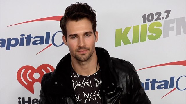 James Maslow KIIS FM's Jingle Ball Red Carpet