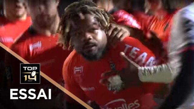 TOP 14 - Essai Mathieu BASTAREAUD (RCT) - Toulon - Lyon - J12 - Saison 2017/2018