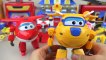 Robocar Poli and Super Wings transformers airplane and car toys rescue marine pack