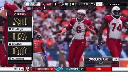 Addicts S2 W14 | 9-3 Cardinals @ 11-1 Bears (174)