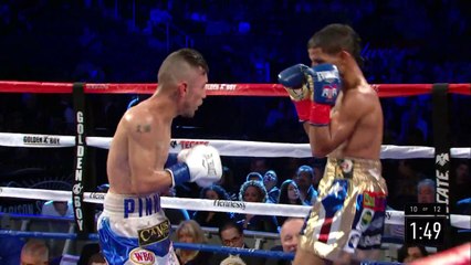 Angel Acosta knockouts Alejo
