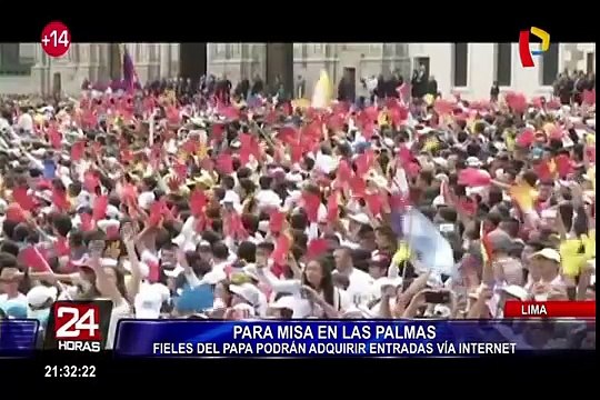 Fieles del Papa podrán adquirir entradas vía internet para misa en Las Palmas