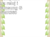 Correa de reemplazo de piel para reloj inteligente Samsung Gear Fit 2 SMR360