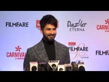 Shahid Kapoor Talks on Padmavati and Other at Red Carpet of Filmfare Glamour and Style Awards