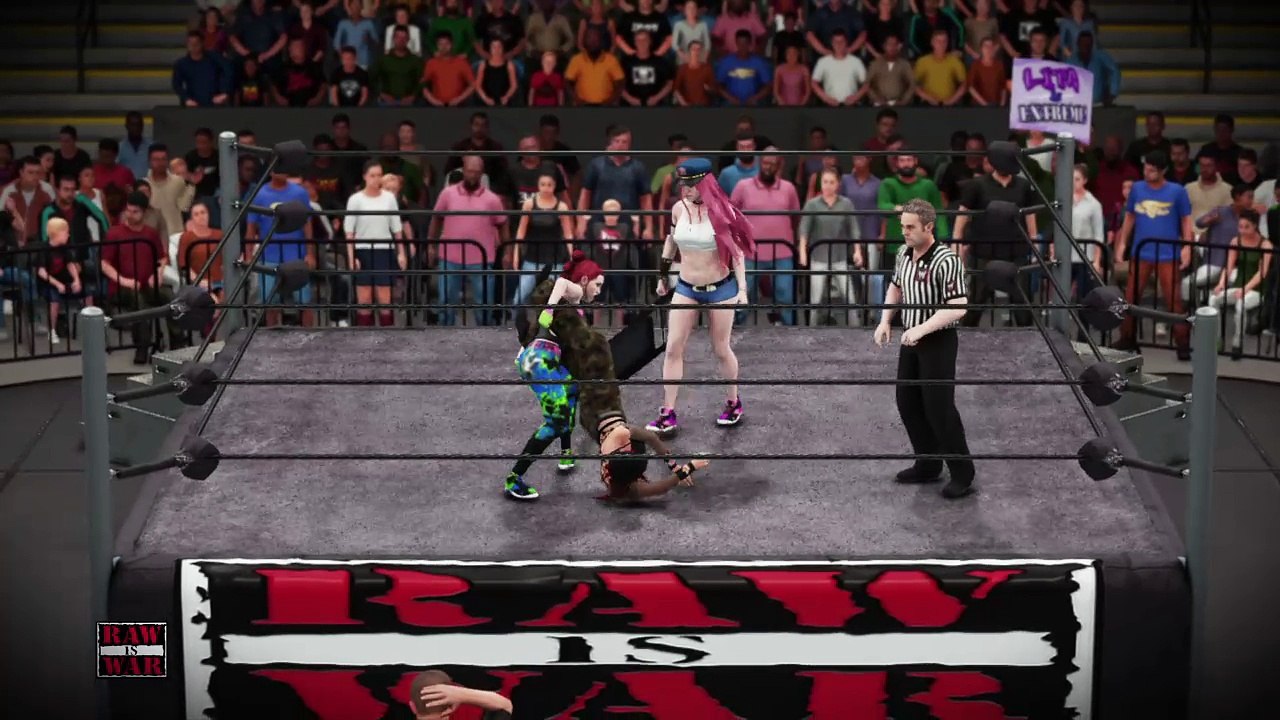 WWE 2K18 triple threat