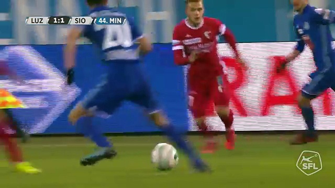 Luzern 2:1 Sion (Swiss Super League. 2 December 2017)